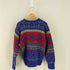 チャップスラルフローレン CHAPS RALPH LAUREN 80s 香港製 ノルディック柄 ニット メンズ import:L